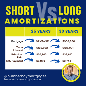 Short vs long amortization