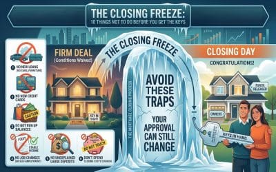The Closing Freeze: 10 Things Not to Do Before You Get the Keys
